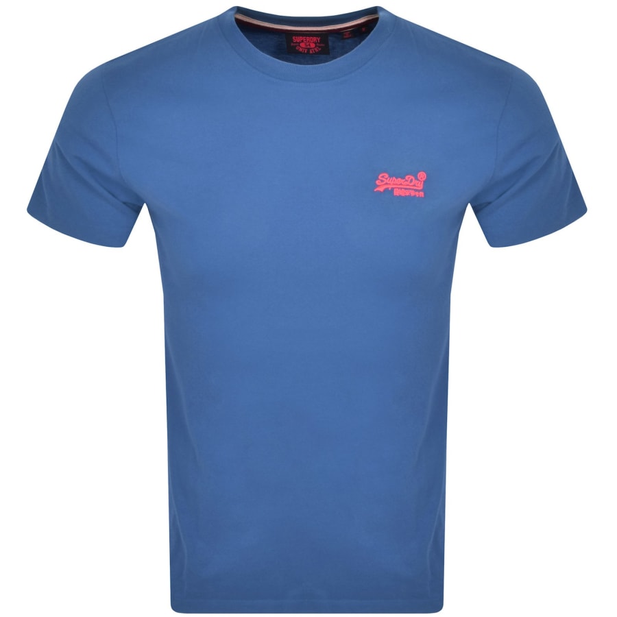 Superdry blue t shirt 2025